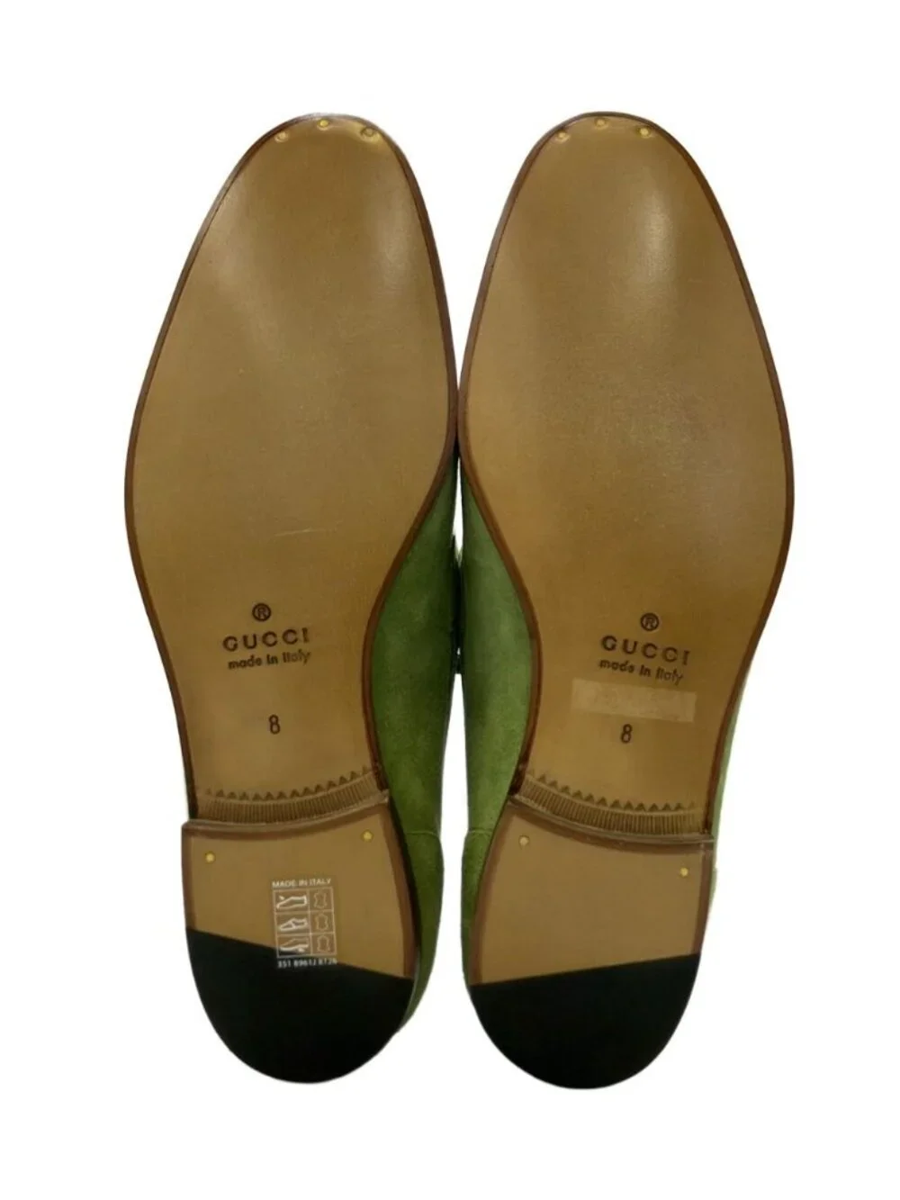 Gucci Suede Bit Loafers 8